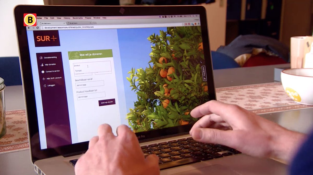 SURPLUSproject's tweet image. SUR+ start-up on regional tv, full broadcast: vimeo.com/159468807?ref=… @FInish_EU @AgrimeetsDesign @VoedselbankenNL