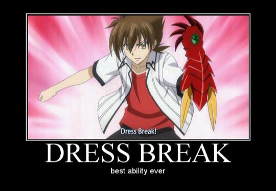 Issei Hyoudou Dress Break