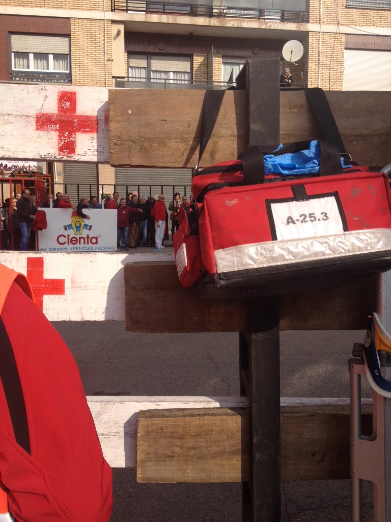 Ya estamos listos para el primer encierro de las fiestas de San José 2016