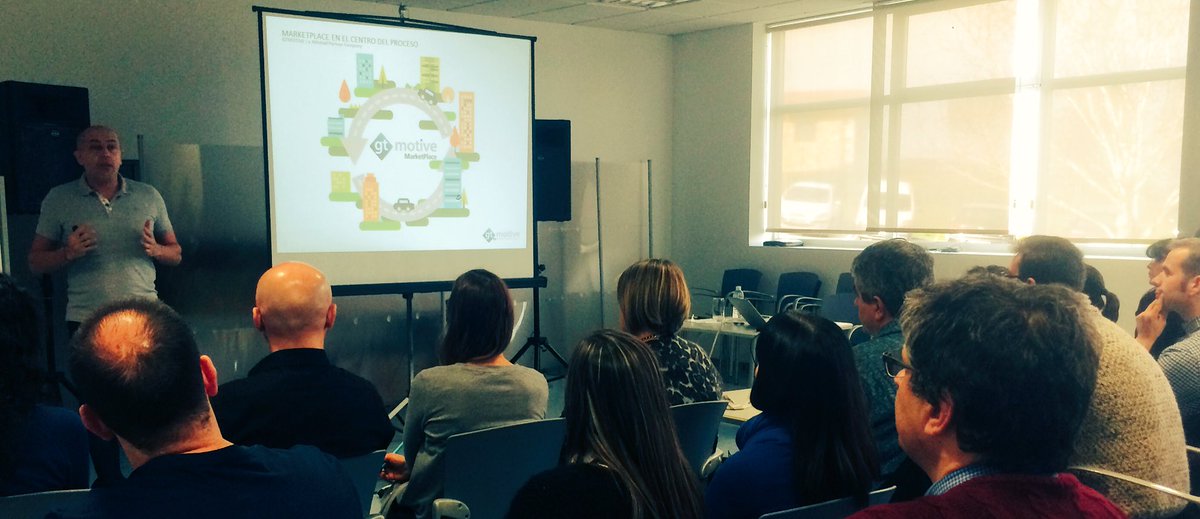 rrhhgtmotive's tweet photo. Hoy #masterlesson de #marketplace en @GtMotive . Grande @javgt https://t.co/P2U5aDt6Dw