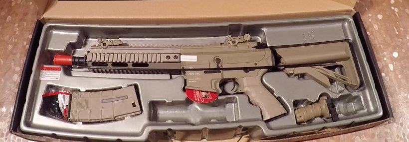 Technoyoh_ROC's tweet photo. Achat réplique d'airsoft ICS PAR MK3 C TAN sur @airsoftentrepot merci rapide et super #Airsoft #ROC #AirsoftGun https://t.co/EEWELmelPT