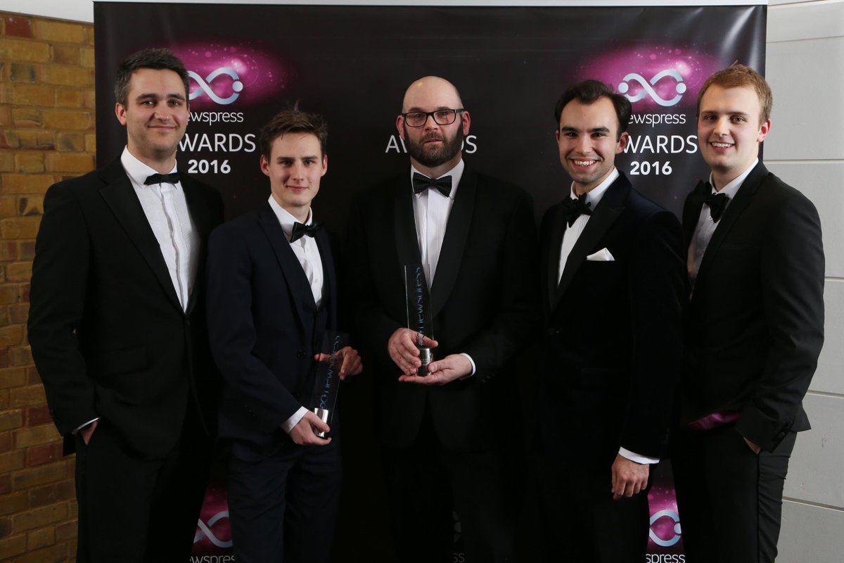 JRRBatchelor's tweet photo. Team @AutoExpress last night. Best Consumer Publication of the year and Martin Saarinen is Rising Star of the Year. https://t.co/r5SMAdsJGP