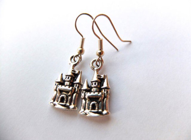 Lemon_Pip's tweet photo. Due to low stock Castle Earrings are currently unavailable! https://t.co/t0rPKWhvYI