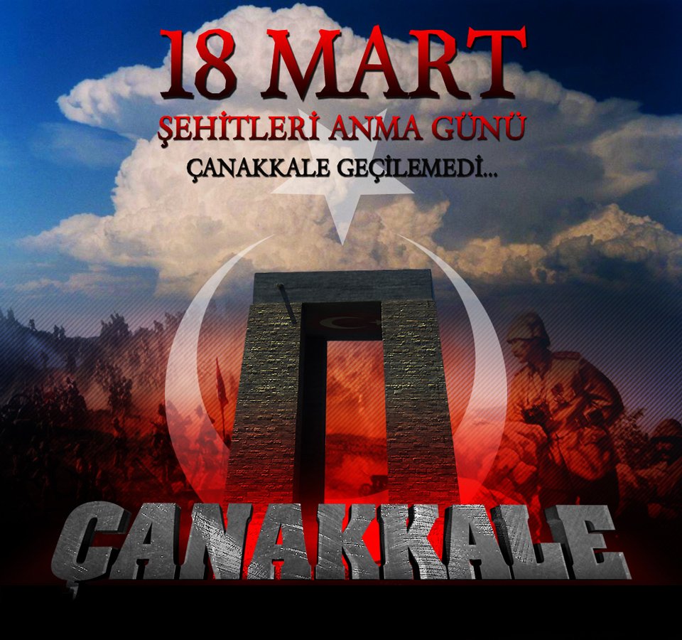 Bu toprakları vatan yapan şehitlerimizi saygıyla anıyoruz.
 #18Mart1915
