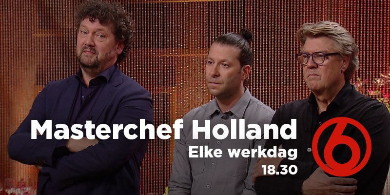Het is tijd voor de eliminatie. Wie moet vanavond als eerste de #masterchef keuken verlaten? 18.30 <a href="/SBS6/">SBS6</a>