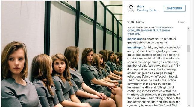 20Minutes's tweet image. Combien de filles sur la photo? Le nouveau casse-tête qui divise l’Internet bit.ly/1RSFXLM