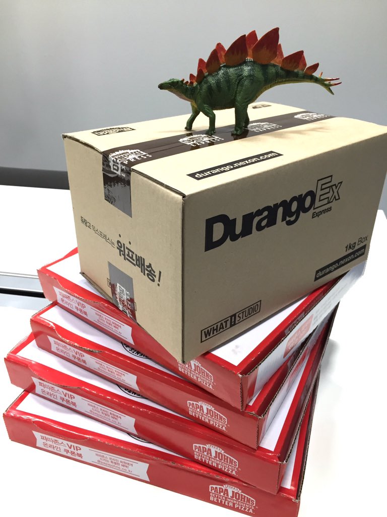 피자는 워프시켜 먹으면 따뜻해서 좋습니다. #파파랑 #파파X스