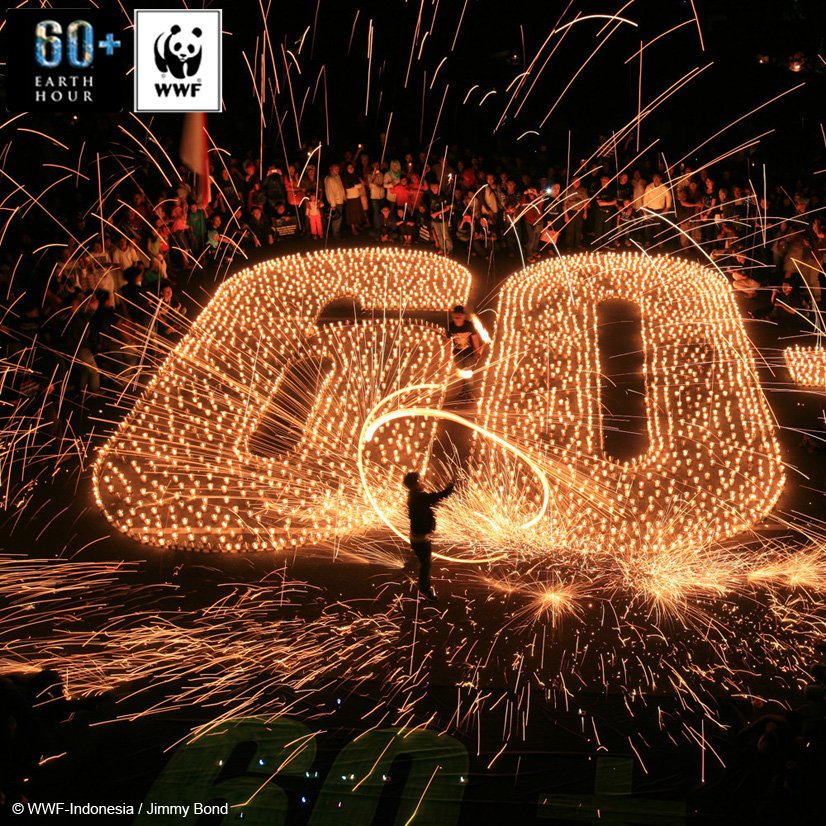 Tomorrow at 20:30 wherever you are, shine a light on #climate action this #EarthHour!