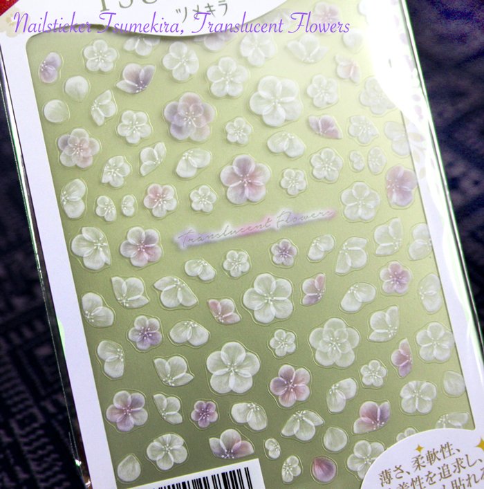 ネイルシールツメキラ Tsumekira トランスルーセントフラワーズ ネイルシール トランスルーセントは半透明の意味 ふんわり透けたやさしいトーンの花です 重ねてもキレイです 春ネイルにピッタリ T Co Rclffundgj ツメキラ ネイル T