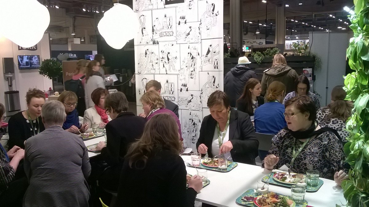 BettinaLindfors's tweet photo. Future sustainable school lunch @GastroHelsinki thanks to @FazerSuomi @mmm_fi @MotivaOy @nordensk @NyNordiskMat https://t.co/0nqeOsmqWP