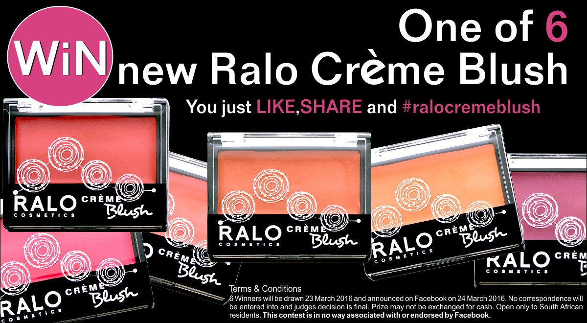 Competition Time!!! Head on over to bit.ly/ralofacebook &amp; LIKE, SHARE &amp; #ralocremeblush to stand a chance to win