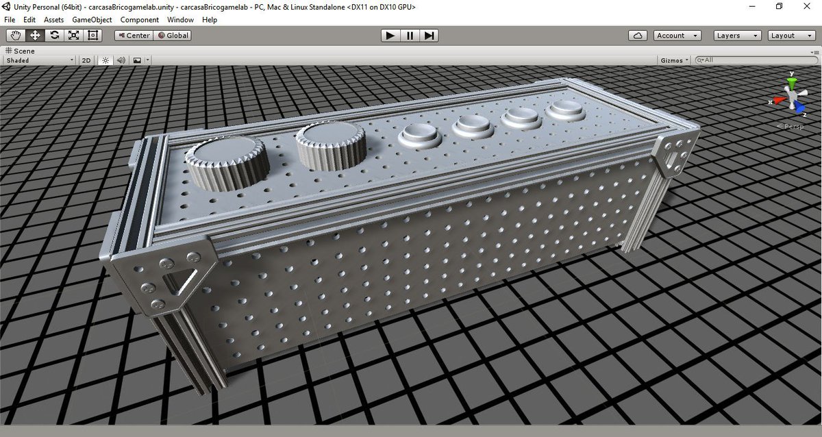 DaftDroid's tweet image. Nuestro prototipo para el #ArduinoDayTF2016 ya está en #Unity5 .  
#PiramideTeam #madewithunity