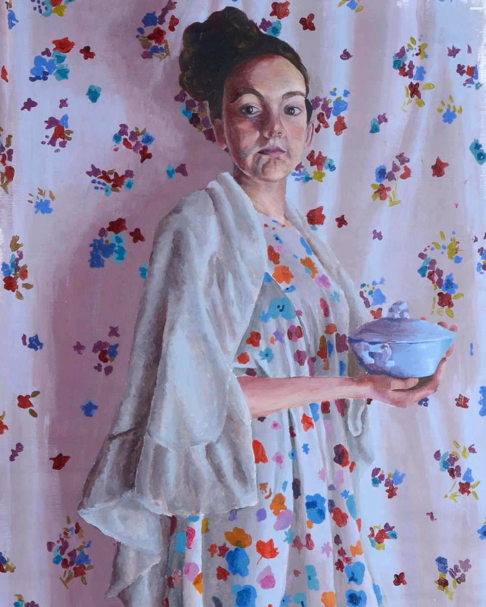 Don't miss artworks by our RBA Scholars (this one by Rose Miller) now on show <a href="/MallGalleries/">mallgalleries</a> until 2 April!