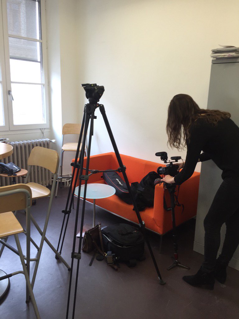 CeleScreen's tweet photo. Thks a lot @clairewf24 for #wormderful The interview ! Sinon on @FRANCE24 @CeleScreen #startup #cosmetic #innovation https://t.co/dVuIIJTBqQ