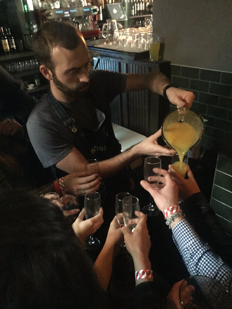 mikehene's tweet photo. @SoderandKo 
Please sir may I have some more? Bottomless Ballinis??? Canapes??? https://t.co/60ZdcChMAb