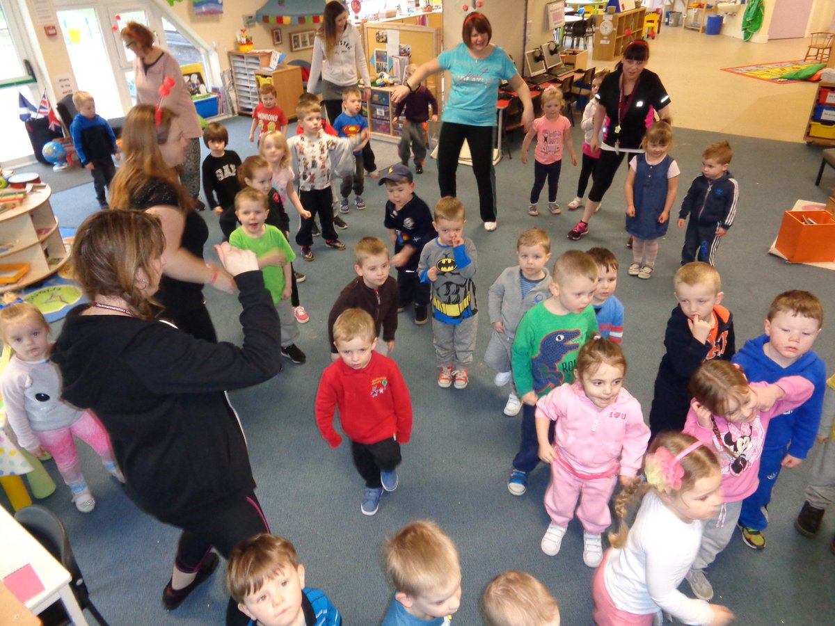 abercrombyPS's tweet photo. We learned the @sportrelief 2016 dance! We love a good boogie at Abercromby Nursery on a Friday! #groovingandmoving https://t.co/IiKWOUuYaj