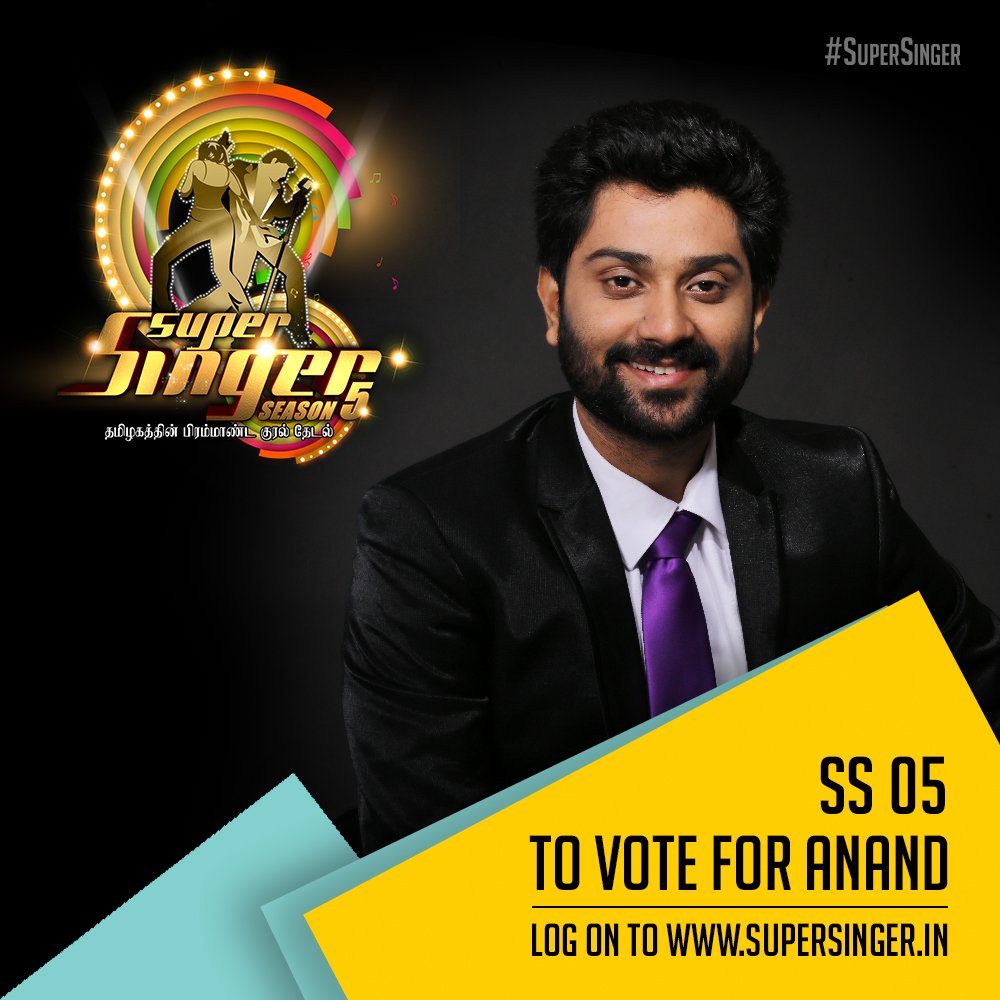 Its Anand performing for his 1st round.. Click the link and watch #SuperSinger Grand Finale hotstar.com/2001488754