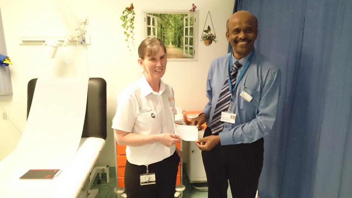 SeeniVengat's tweet photo. Terrific ticket to Amanda Barlow, Lead Technician, for adhereing to Trust policies and fantastic patient care. https://t.co/jRksu2kUyE