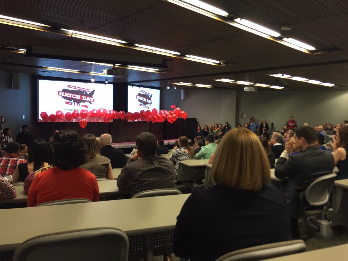 mansfieldmd's tweet photo. Paul Foster School of Medicine Match Day. Congrats Class of 2016! future is in great hands.#Matchday #TTUHSC #PLFSOM https://t.co/m4yrZRsf2P