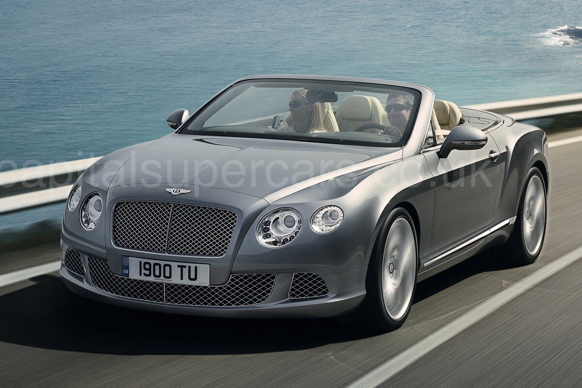 Hire for this weekend only a Bentley GTC for £175 per day!
ow.ly/ZFyUU