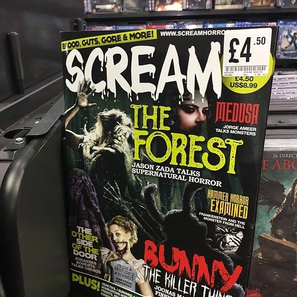 ScreamHorrorMag's tweet photo. Incredible to hear that some stores have sold out of the new issue already! Get in quick while stocks last! #Horror https://t.co/TCRjPFcYOr