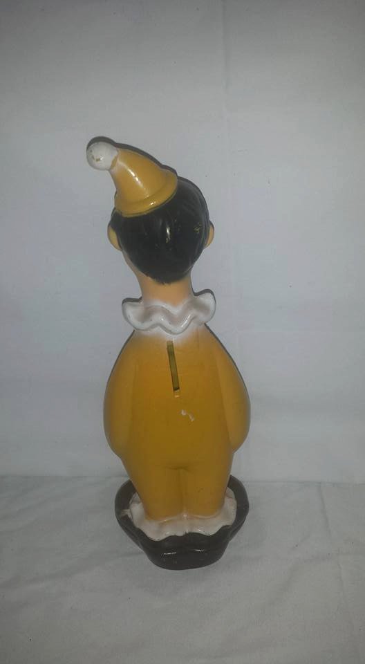 JunkYardBlonde's tweet photo. Vintage Clown Bank, Molded Plastic Clown Bank, Vintage Childrens Bank… https://t.co/R4DDT8sANu #Retro #MoldedPlastic https://t.co/JsTHshfRJm