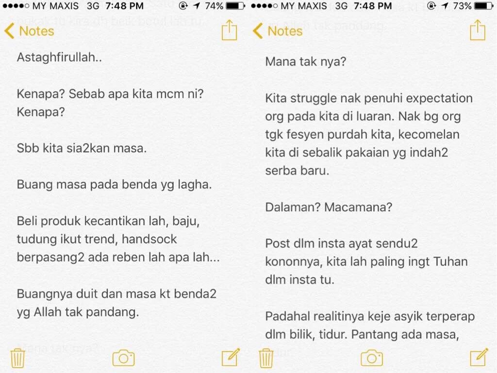 HarizahBalkish's tweet photo. Siapa wanita umur 18-28 WAJIB baca... 
Deep... https://t.co/Qfj2VoKkzs