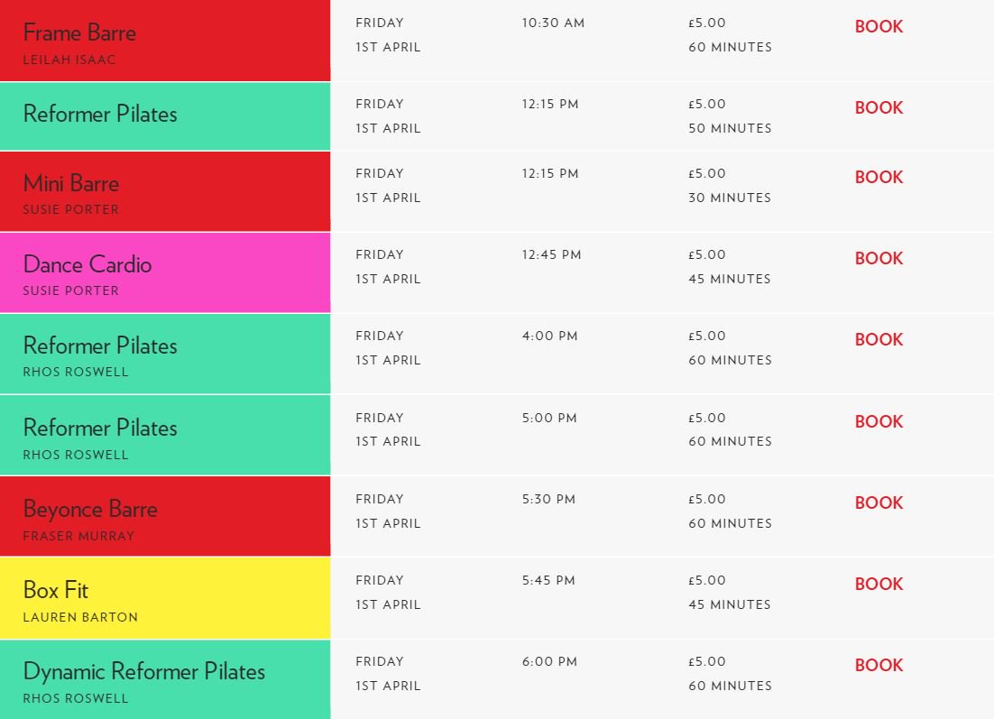 MoveYourFRAME's tweet photo. Get fit for a fiver! All classes at #FrameVictoria on the 1st, 2nd and 3rd of April are Β£5!> https://t.co/7gQ2Woe2Kd https://t.co/dxR5QToin4