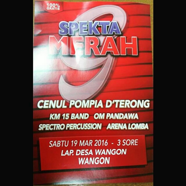 mamazkanjeng's tweet photo. @INFO_PWKT Cenul Pompia Menggoyang Purwokerto #spektamerah https://t.co/VvI89HL5js