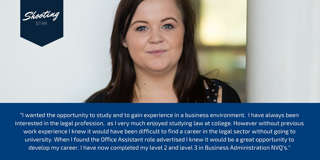 MichelmoresLaw's tweet image. It&apos;s #ApprenticeWeek! Meet Abby Starling, our Junior Paralegal in the #RealEstate team at Michelmores #Apprentice