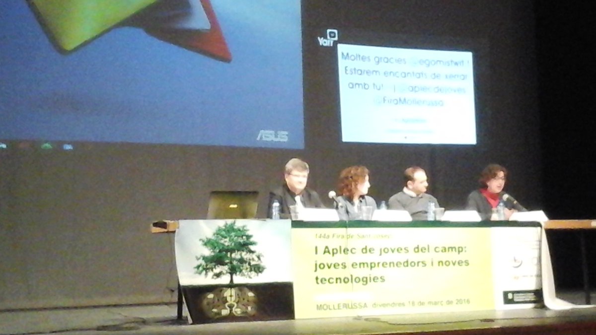 jsminguet's tweet photo. Com arriben les coses quan s'expliquen des de dins i des del cor!!!! #aplecdejovesdelcamp #calaferratina https://t.co/Q4rbb9cfXp