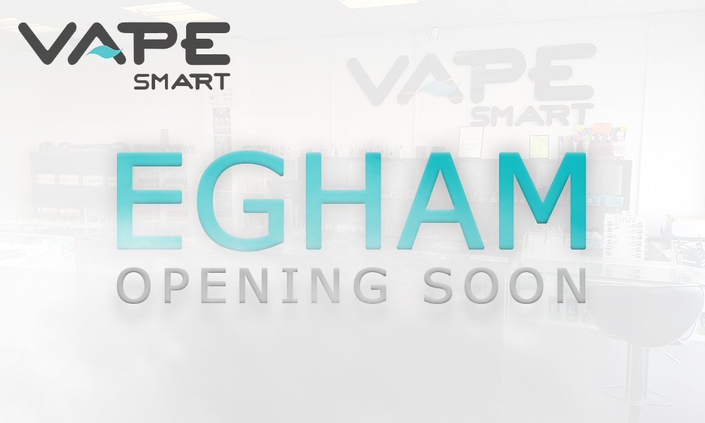 VapeSmartUK's tweet photo. Our shop in Egham is opening soon!
#vape #vapeon #vapelyfe #vapesmart https://t.co/P8ijf63ItH