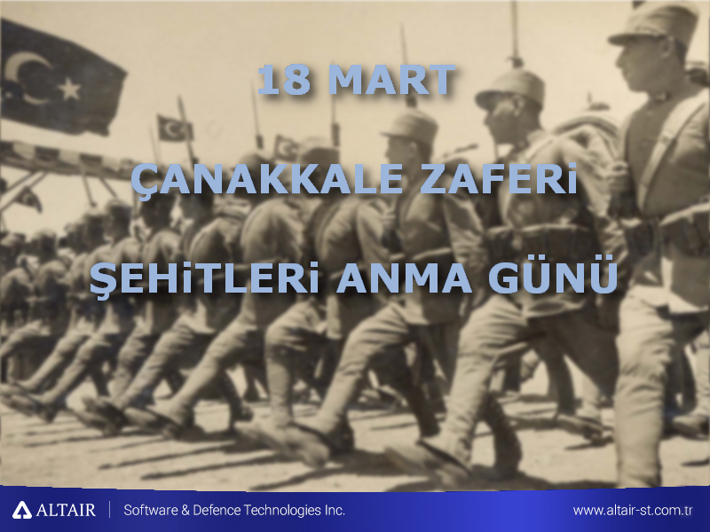 18 Mart Çanakkale Şehitlerimizi Saygıyla Anıyoruz...