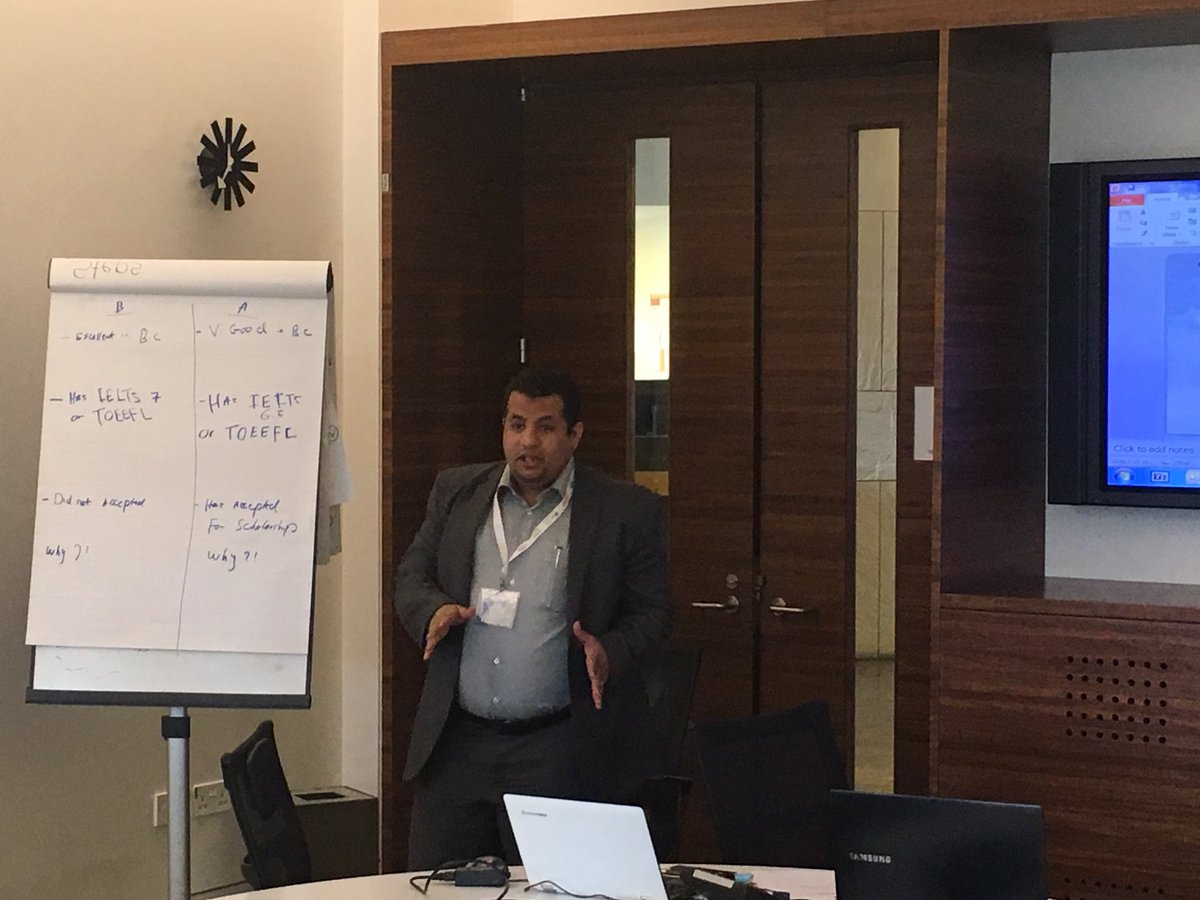 @sharabie_Tareq speaking on  "Techniques on recognising opportunities at the #Empower2016 workshop  @reachouttoasia