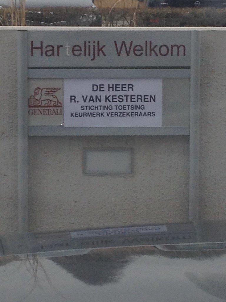 ronvankesteren's tweet photo. Op bezoek bij #KKV keurmerk verzekeraar @Generali_NL. Zo voel je je wel gelijk welkom. https://t.co/D0B0P2aDea