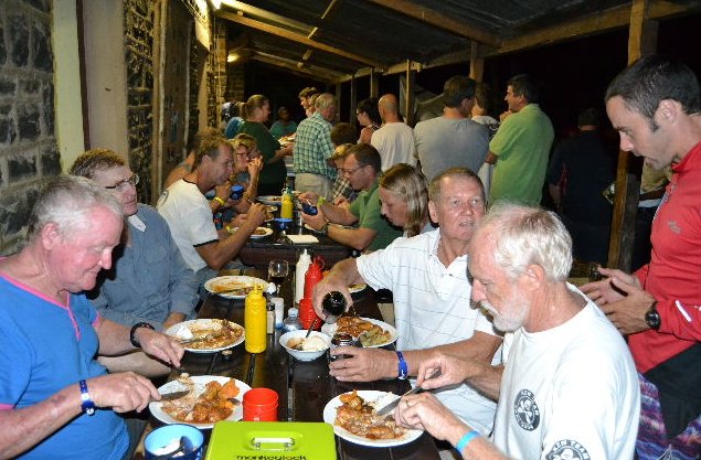 ElvisKCC's tweet photo. What's for dinner on saturday night? Looking forward to the delicious meals after a tough day on the water #umko https://t.co/qQbIlAoPXO