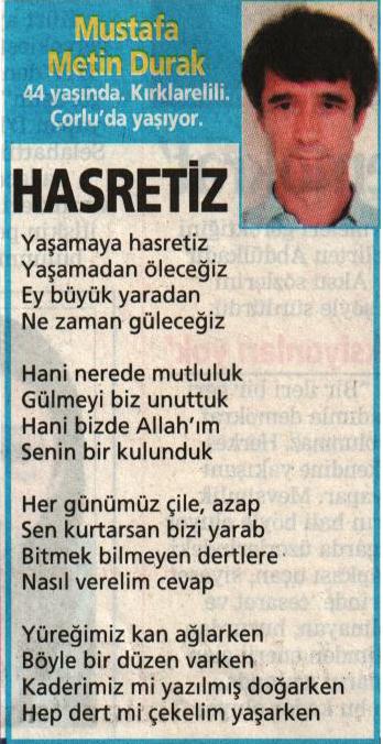 Süleyman BEŞER (@yurdunsairleri) on Twitter photo 