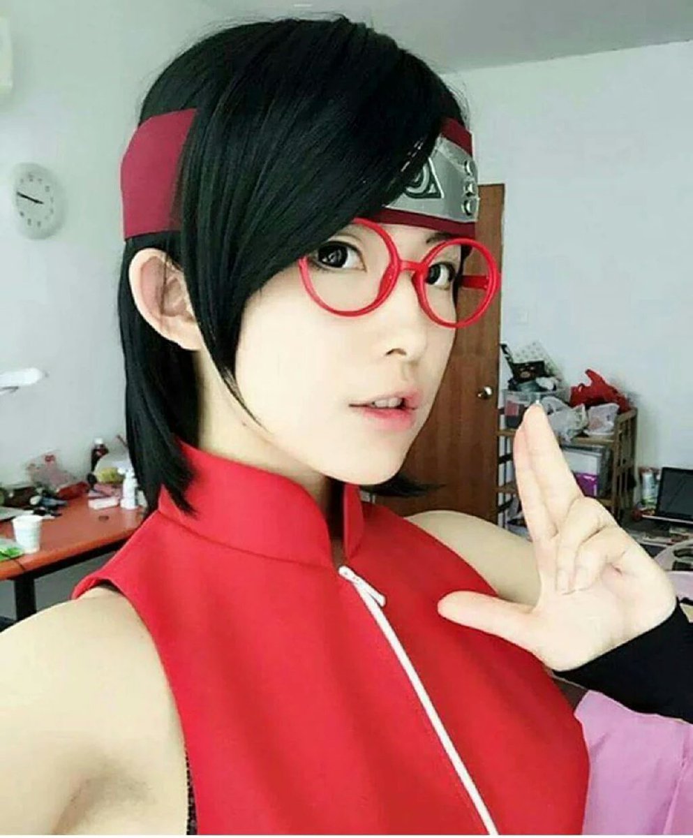 cewyn on X: Uchiha princess 🍓 #Sarada #uchiha #fanart   / X