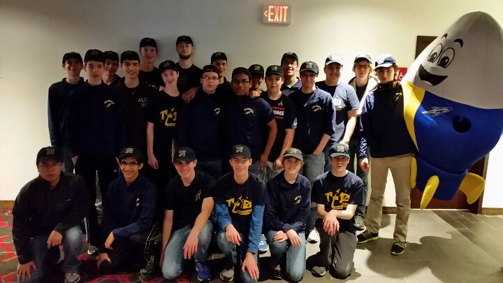 NeedhamRobotics's tweet image. Everyone had breakfast, slept well, in great spirits, preparing for competition