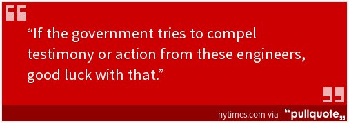 Apple Encryption Engineers, if Ordered to Unlock iPhone, Might Resist - <a href="/nytimes/">The New York Times</a> nytimes.com/2016/03/18/tec… #Apple