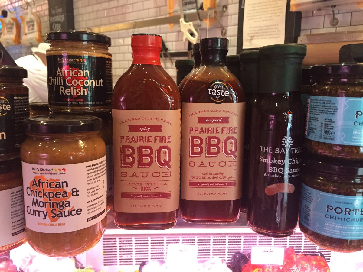 crucomms's tweet photo. Happy Friday! Just discovered that @butcherandProv sell @prairiefire_bbq. My weekend is made. #kcbbq #kcgal https://t.co/rsFelHQZkx