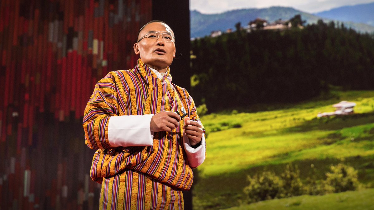 TEDTalks's tweet photo. This country isn't just carbon neutral — it's carbon negative: https://t.co/NsPeucoukw @tsheringtobgay https://t.co/CsEgbOGfah