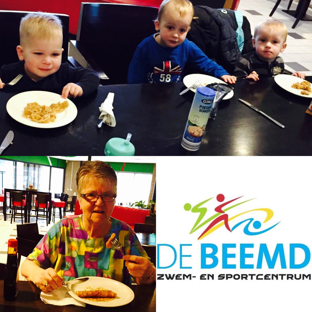 Jong en oud smult vandaag van een heerlijke pannenkoek! #lochem #pannenkoekendag