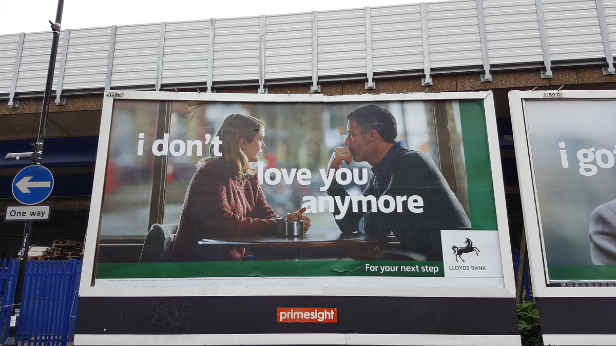sipive's tweet photo. Kudos @AskLloydsBank #foryournextstep #greatAdvertising #Marketing #cmo #advertising https://t.co/3sympxWeAJ
