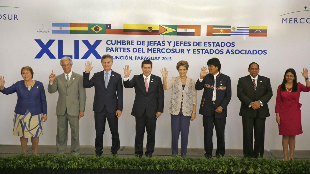 El Mercosur pedirá que en Brasil "se respeten las instituciones" bit.ly/1MdZ3PK