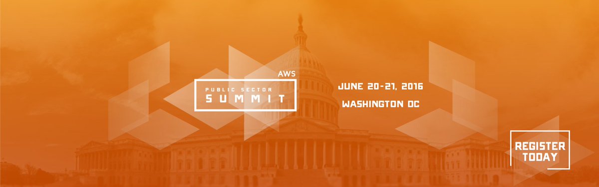 AWS_Gov's tweet photo. Mark your calendar for the #AWSDCSummit 6/20-21. Register today! https://t.co/rqM5ZjHV5D https://t.co/dZDIaFD3Mq