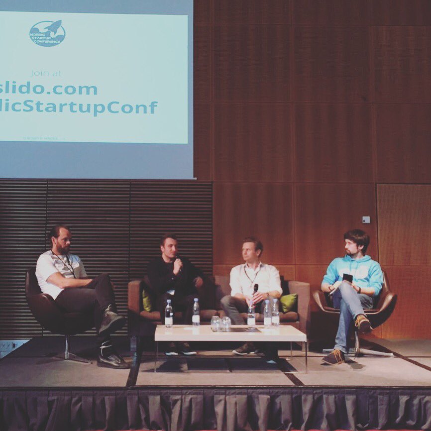 bownty's tweet photo. Our CEO @SteffenFrolund on stage at @NordicStartConf #nordicstartupconf #makeeverydaylesseveryday https://t.co/nRfTw8XuDR