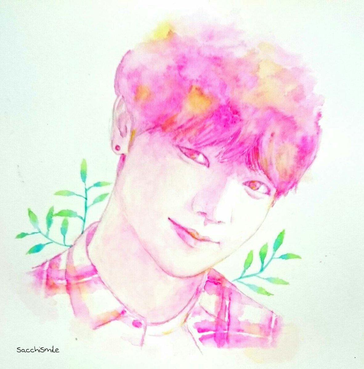 SacchiSmile's tweet photo. やっぱり気になるのでほっぺ修正！
いくらかマシになったはず

#yesung https://t.co/ctFur1eDIP