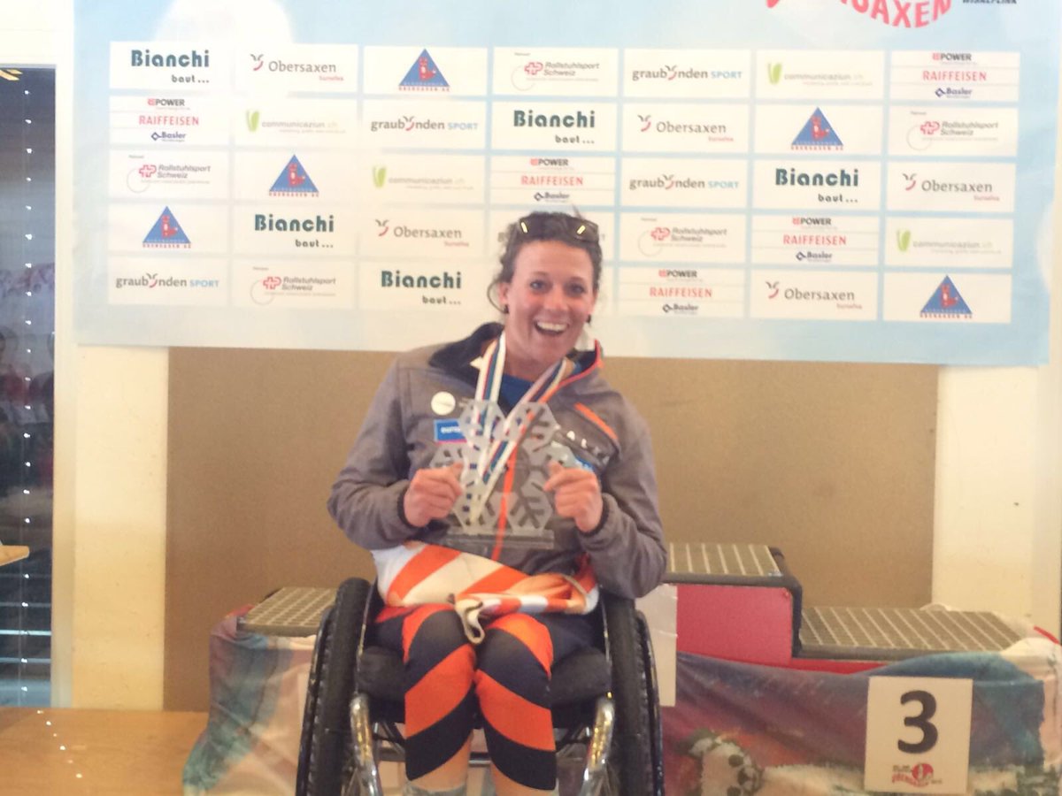 FalcoTeitsma's tweet photo. And of course @ParaLinda2018 1st &amp; @AnnaJochemsen 3rd at #EC #overall standing for #2015/2016 @Paralympisch @NSkiV https://t.co/bqpzG2JEom