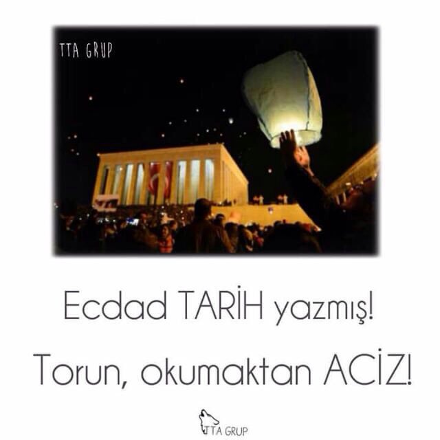 Ecdad tarih yazmış torun okumaktan aciz